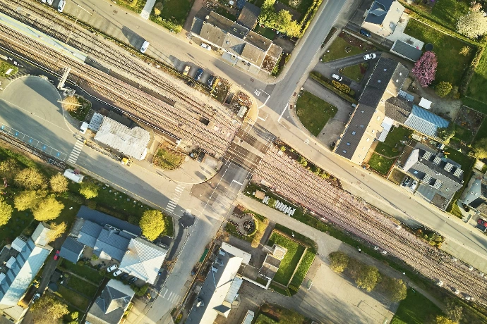 aerial view of city buildings during daytime
